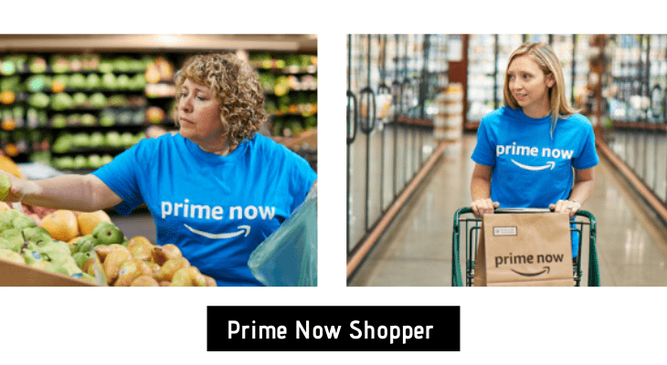 Amazon prime now shopper